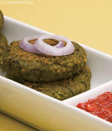 spinach and chana kebab